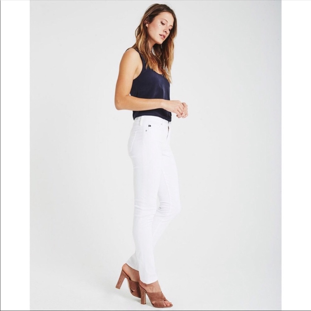 AG The Prima White jeans